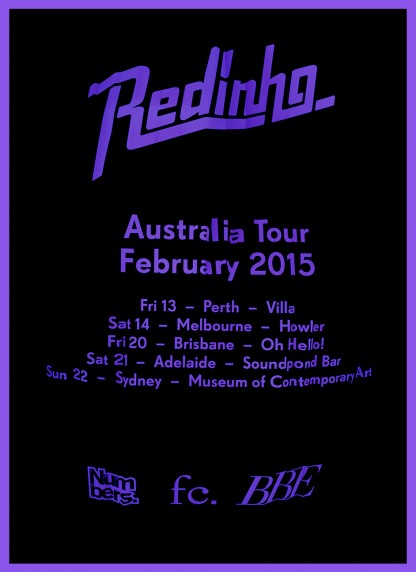 Redinho 2015 Australia Tour