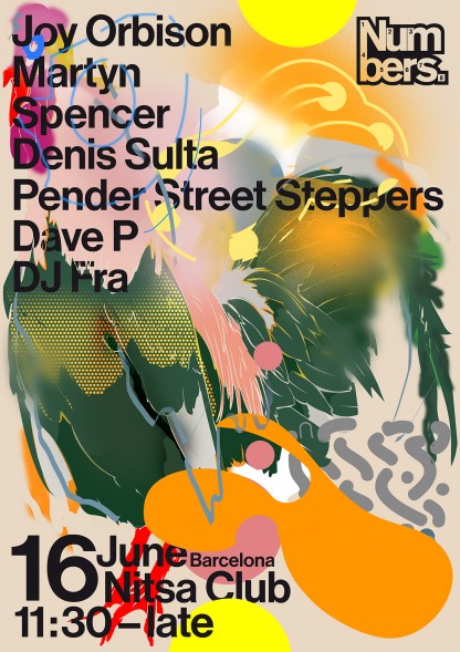 Numbers Nitsa 2016 Joy Orbison Martyn Spencer Denis Sulta Pender Street Steppers Dave P DJ Fra