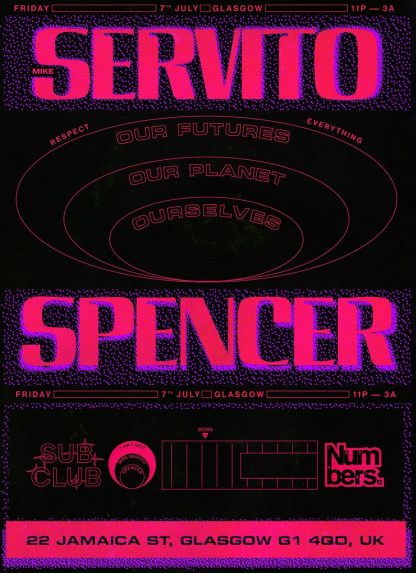 Mike Servtio & Spencer at Sub Club, 7th July 2017